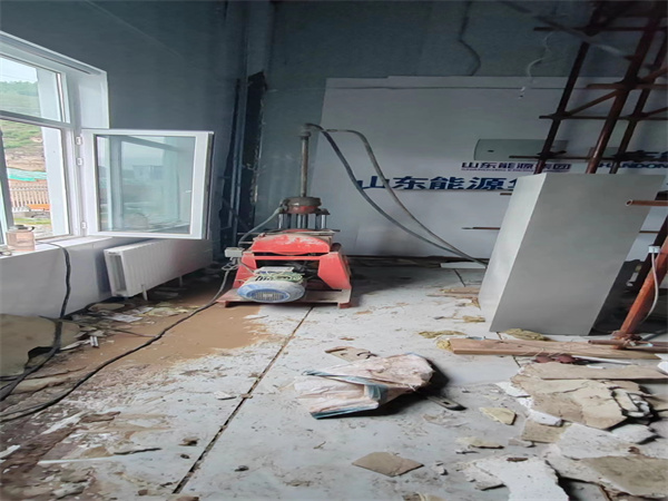 恒山地基基础下沉墙体裂缝加固注浆顶升施工